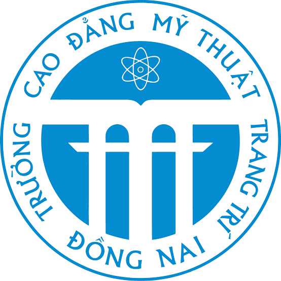 Logo CĐ Mỹ thuật trang trí Đồng Nai (MTDN)