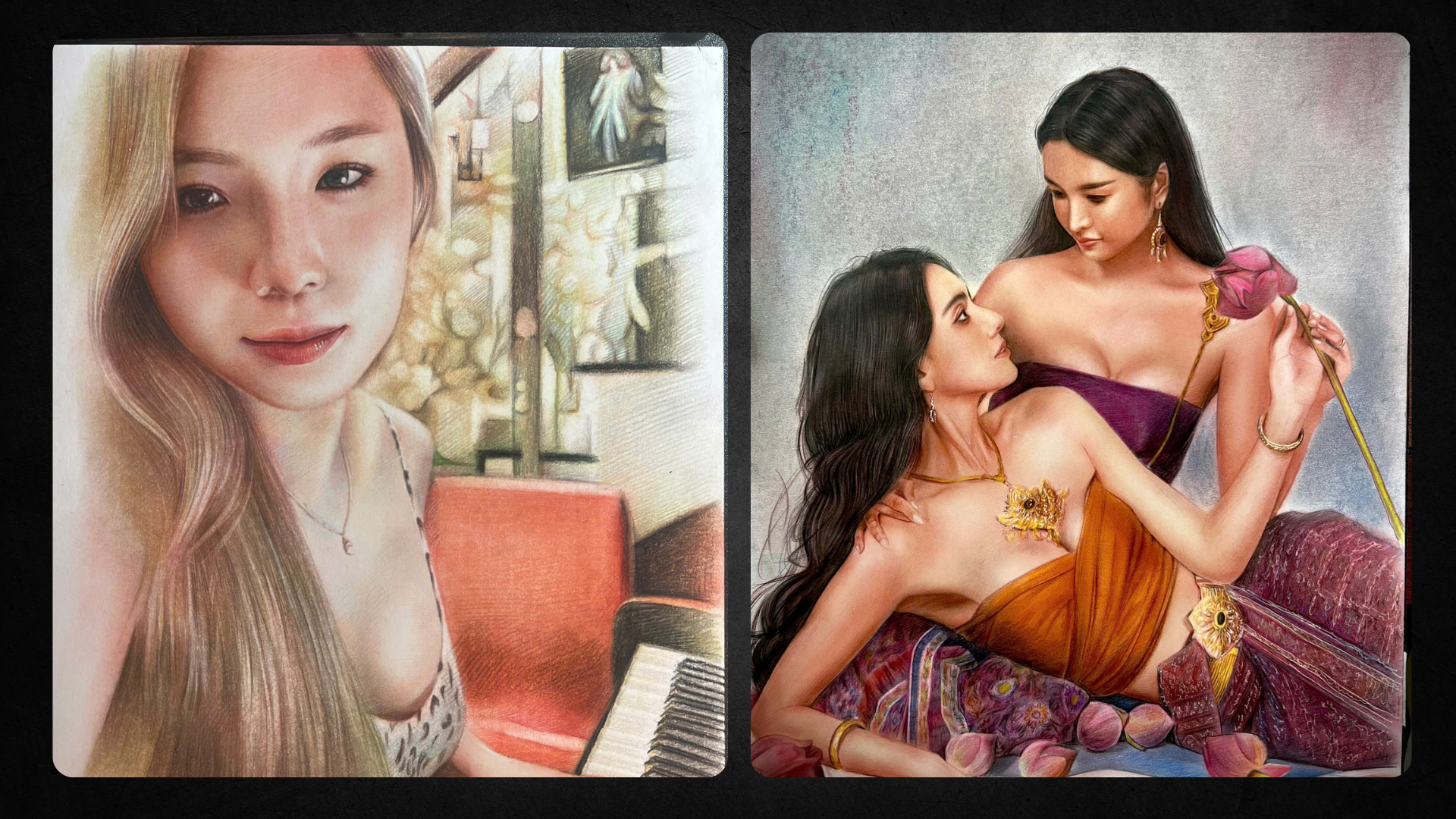 Khóa 3: Vẽ chì màu, phấn tiên (chân dung chuyên sâu)